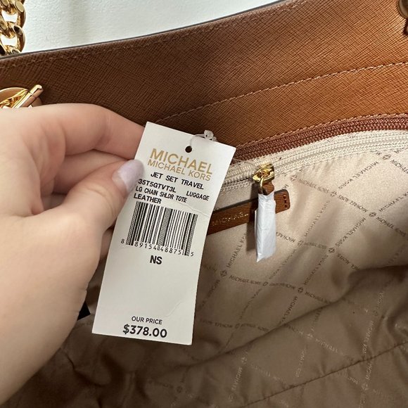 Michael Michael Kors Brown Jet Travel Purse - Picture 5 of 17